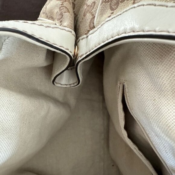 Gucci Sukey Tote GG Canvas Large - Classic Luxury Handbag - Picture 13 of 14